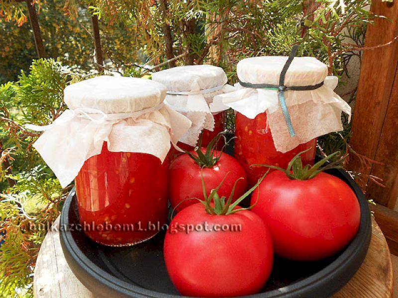 Pomidory krojone do słoików bez soli