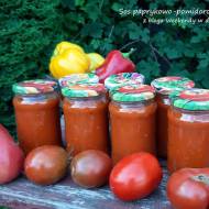 Sos pomidorowo-paprykowy z ziołami