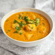 Curry kartoflanka. Wyrazista, rozgrzewająca i bardzo sycąca zupa wegańska. PRZEPIS