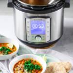 Rozgrzewające curry z ciecierzycy + recenzja INSTANT POT DUO EVO PLUS 10W1