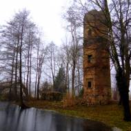 Ruiny zamku w Wyszynie woj. wielkopolskie