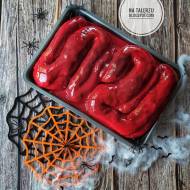 Ciasto cynamonowe - Jelita na Halloween