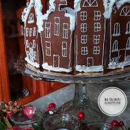 Tort Bożonarodzeniowy - chałwowo- sezamowy
