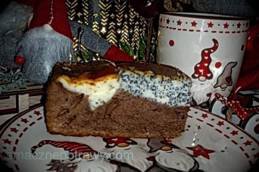 Ciasto serniko piernik Świąteczny