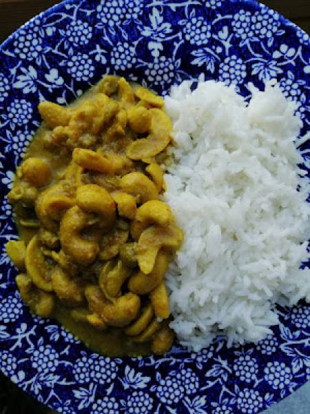Sri Lanka - Curry z nerkowców (Kaju maluwa)