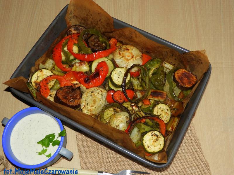 Pikantne, pieczone warzywa z Bagnoregio