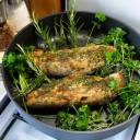 Polędwiczki wieprzowe pieczone w ziołach