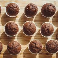 Muffiny bananowo – czekoladowe