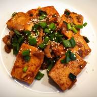Tofu smażone po koreańsku