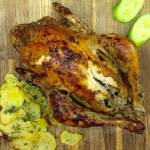 Świąteczny obiad: faszerowany kurczak, nadziewana kaczka i gęś