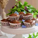 Kakaowe muffinki z frużeliną wiśniową