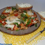 Fasola z pomidorami a'la omlet