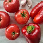 Krem z pomidorów i papryki
