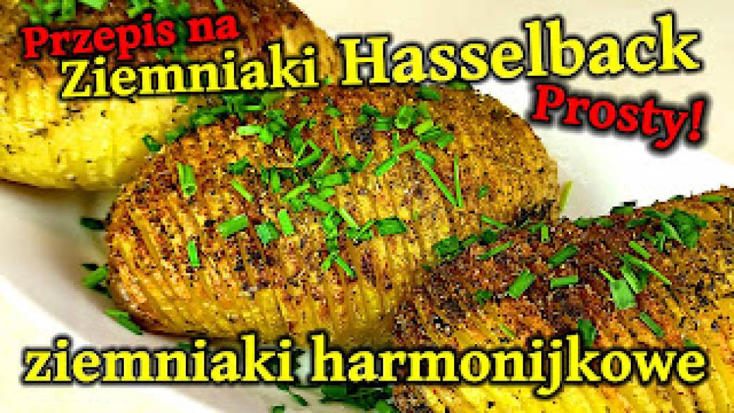 Przepis na ziemniaki pieczone harmonijkowe