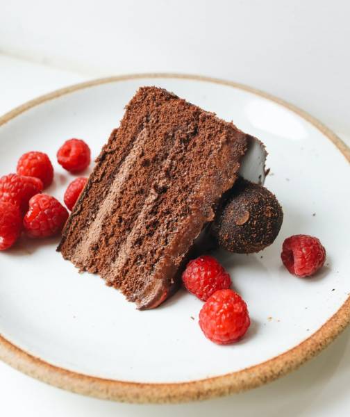 Tort czekoladowy z masą czekoladową