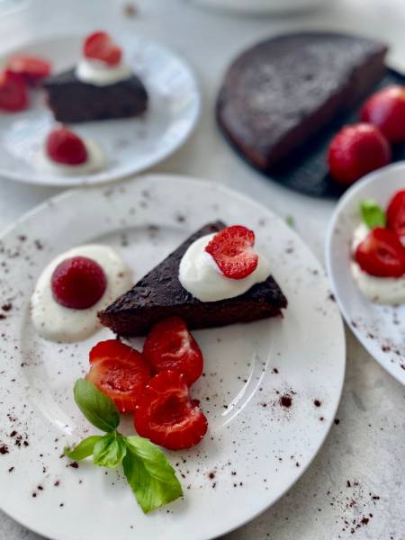 Ciasto czekoladowe  – bezglutenowe, keto