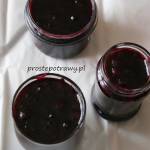Konfitura z czarnych jagód, borówek i porzeczek