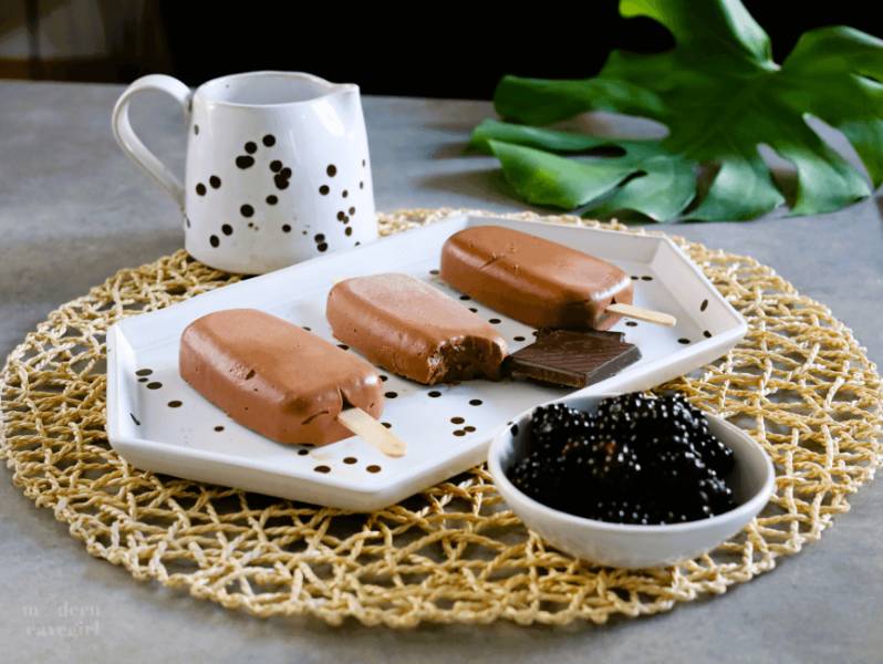 Keto lody czekoladowe z awokado (Paleo, LowCarb, Vegan)