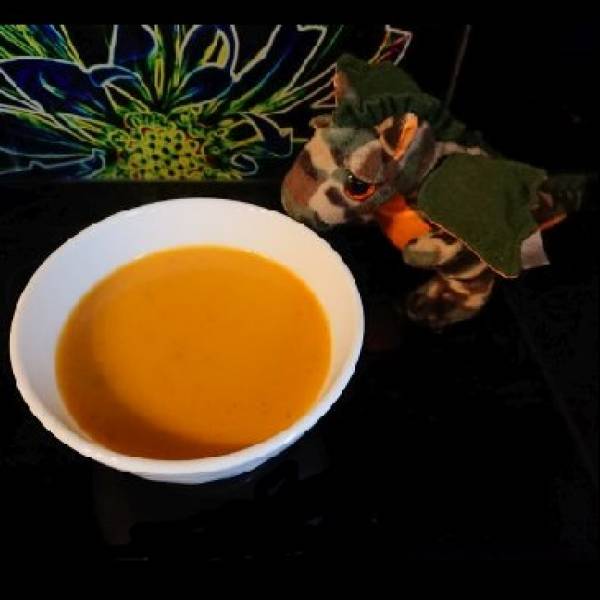 Zupa krem fasolowo-marchewkowa