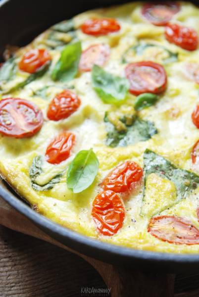 Omlet caprese