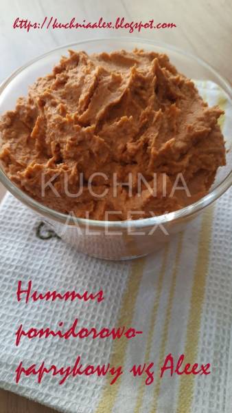 Hummus pomidorowo - paprykowy wg Aleex