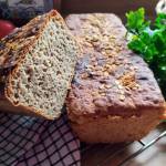 Prosty i szybki chleb mieszany na drożdżach