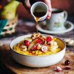 Rozgrzewający pudding jaglany na odporność – dieta na przeziębienie