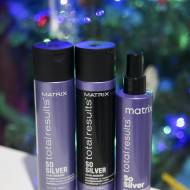 Kosmetyki do włosów Matrix lini So Silver – włosy przed i po – zdjęcia
