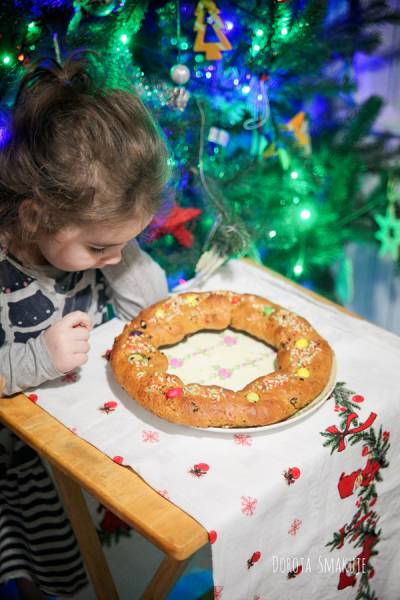 Roscón de Reyes – hiszpańskie Ciasto Trzech Króli
