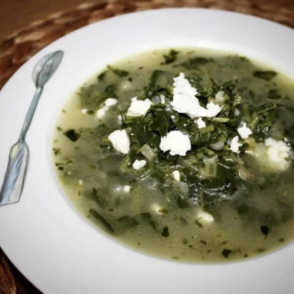 Zielona zupa czyli dwie tony witamin