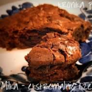 Brownie Milka -  ekstremalnie czekoladowe