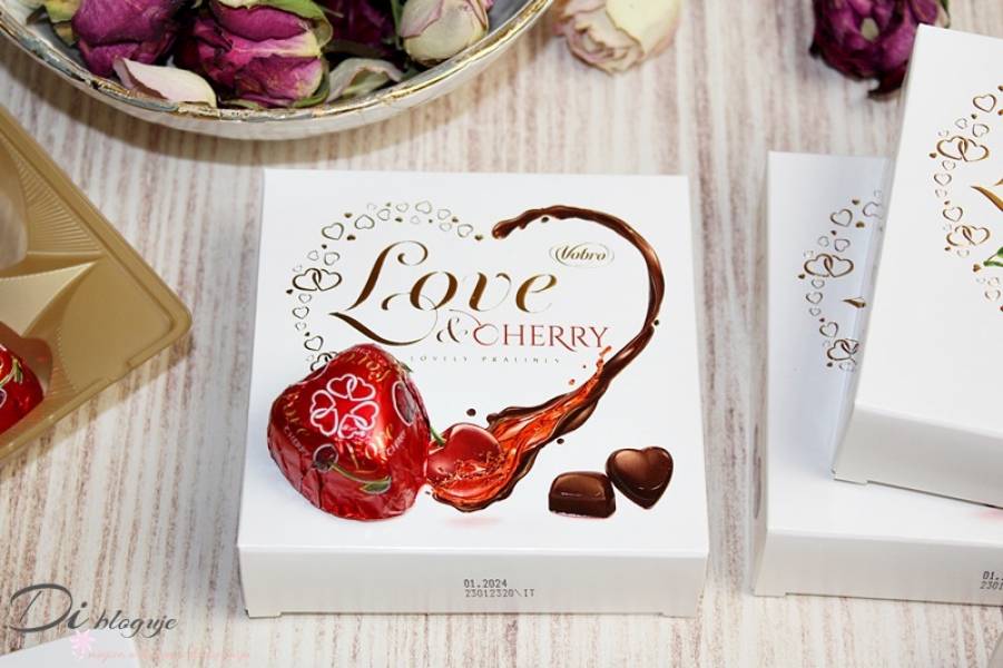 Love & Cherry, czyli walentynkowe mini bombonierki od Vobro