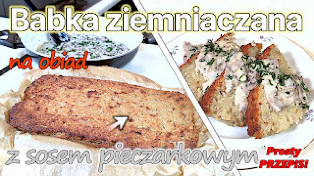 Przepis na babkę ziemniaczaną