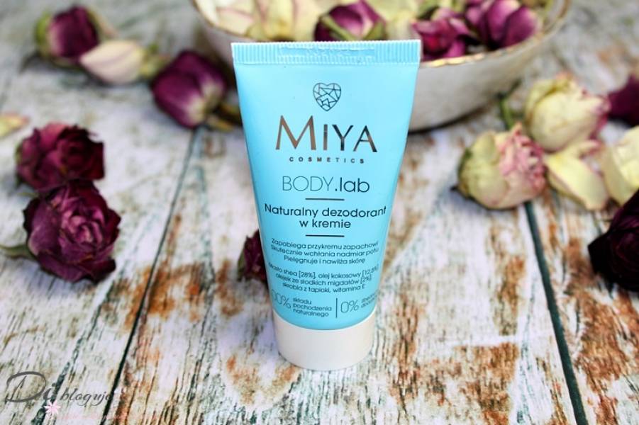 Miya Cosmetisc BODY.lab naturalny dezodorant w kremie - recenzja