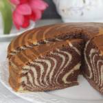 ciasto zebra łatwe i efektowne