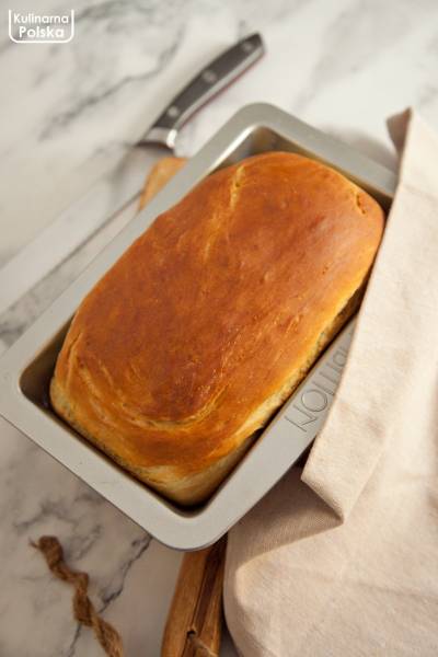 Domowy chleb tostowy. Super do zapiekania, ale zwykłe kanapki z nim też smakują świetnie. PRZEPIS