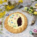 Mazurek z lemon curd