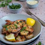 Grillowane krewetki w azjatyckim stylu