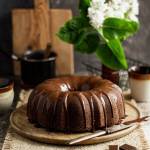 Czekoladowa babka z serem