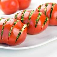 Pomidory faszerowane na zimno