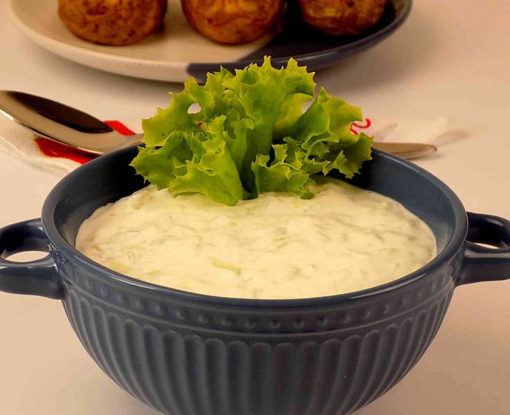 Grecki sos tzatziki przepis