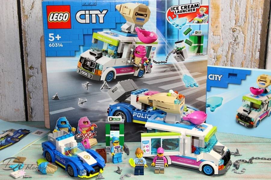 LEGO City Policyjny pościg za furgonetką z lodami - recenzja