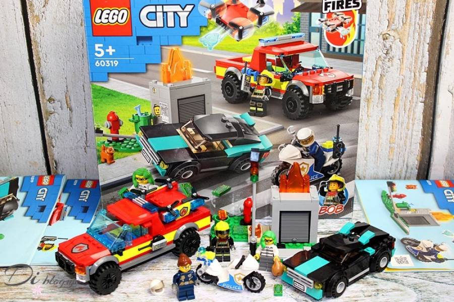 LEGO City Akcja strażacka i policyjny pościg - recenzja