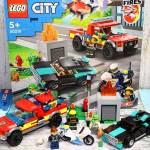 LEGO City Akcja strażacka i policyjny pościg - recenzja