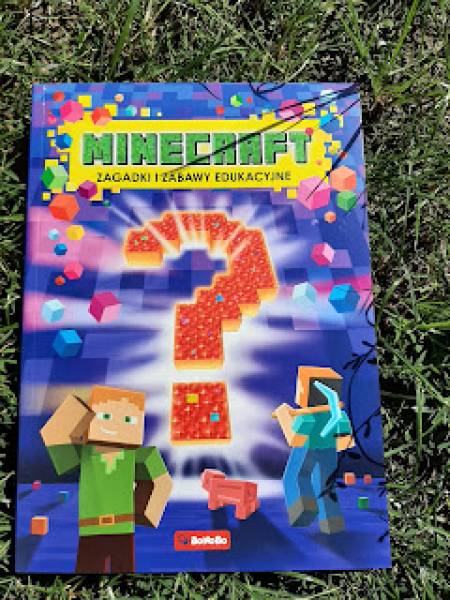 Książka Minecraft Zagadki i zabawy edukacyjne