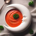 Zupa pomidorowa z czarną fasolą - wersja vege