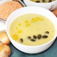 Zupa cebulowa z soczewicą – PRZEPIS