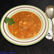 Zupa ziemniaczana z pomidorami i zacierką