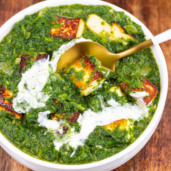 Palak paneer