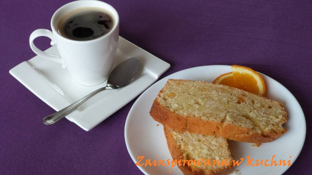 Kubeczkowe ciasto pomarańczowe